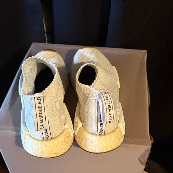 Adidas Cream Slip-On Sneakers - Picture 5 of 10